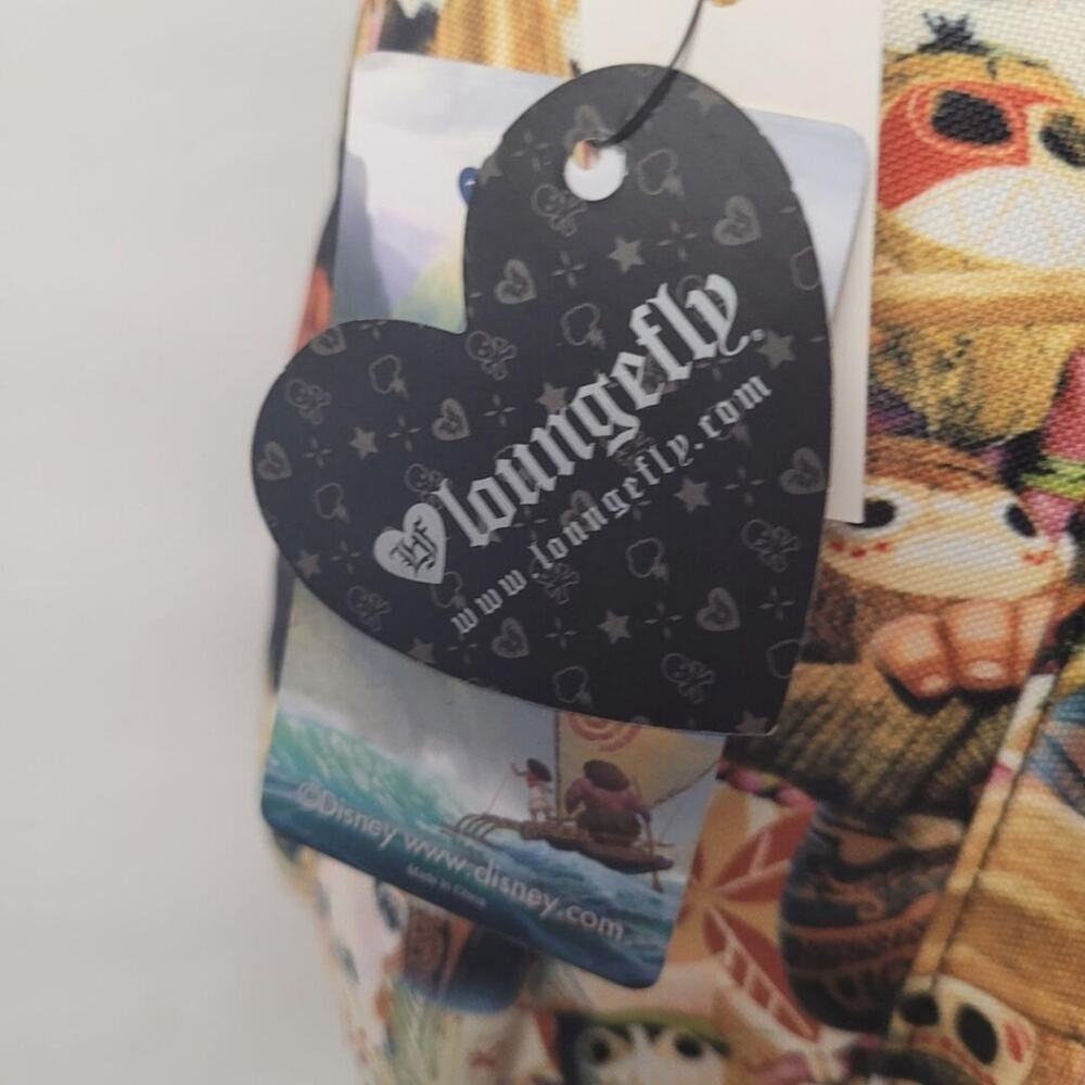 Loungefly Heart Logo Moana Backpack – NWT – 2017 – Pre‑Funko – Rare - Picture 8 of 11